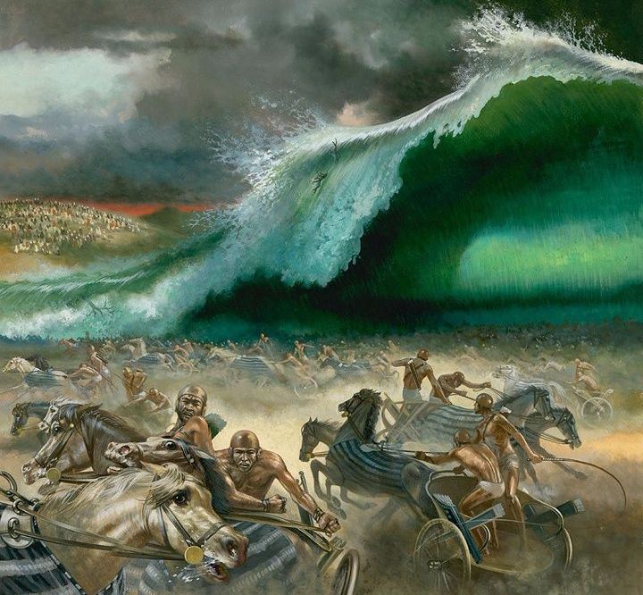 The Hands of G-d During the Exodus